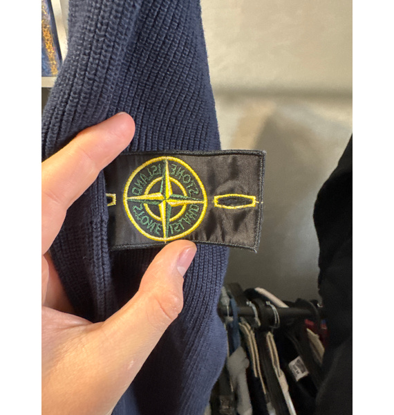 Свитшот • Stone Island • Темно-синий