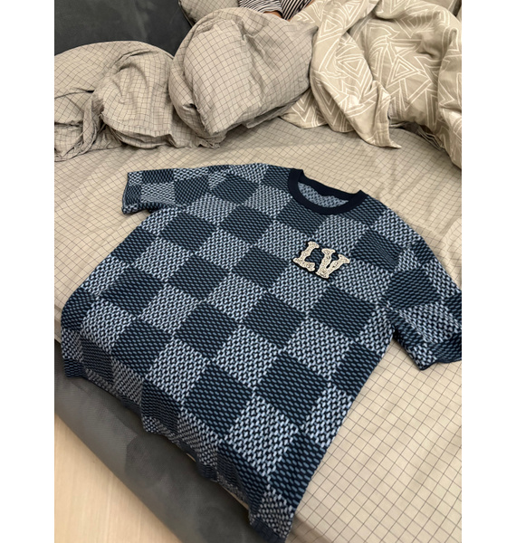 Футболка • Louis Vuitton • Голубой