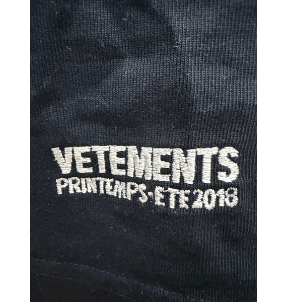 Худи • VETEMENTS • Черный