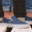 Слипоны • Vans • Синий