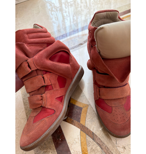 Кеды • Isabel Marant • Коралловый