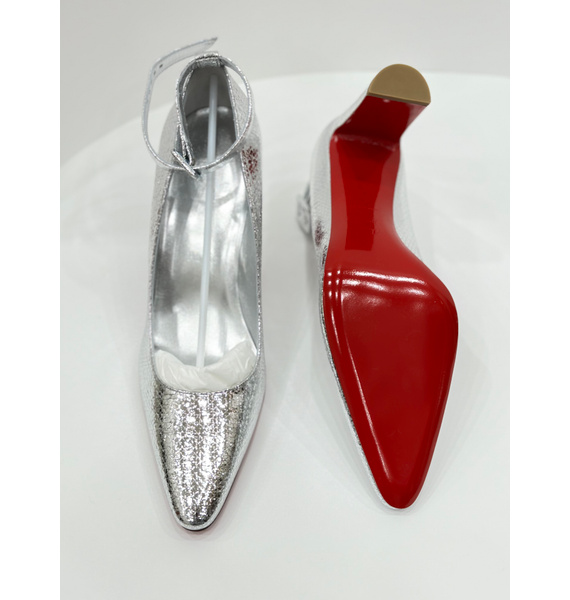 Туфли • Christian Louboutin • Серебряный