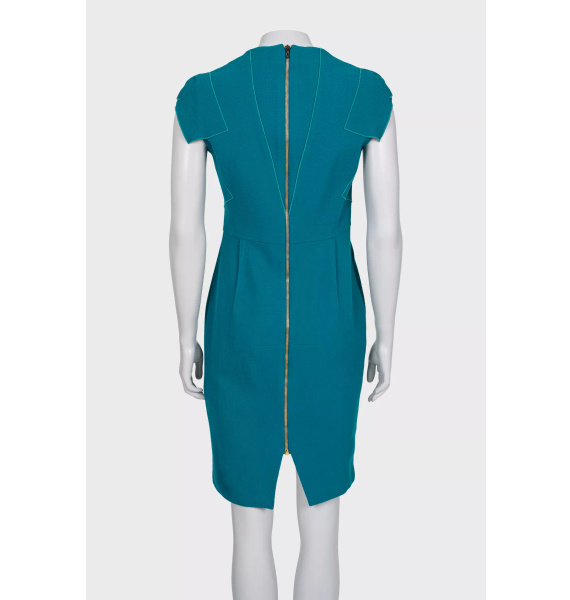 Платье • Roland Mouret • Бирюзовый