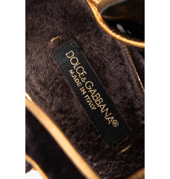 Босоножки • Dolce & Gabbana • Коричневый