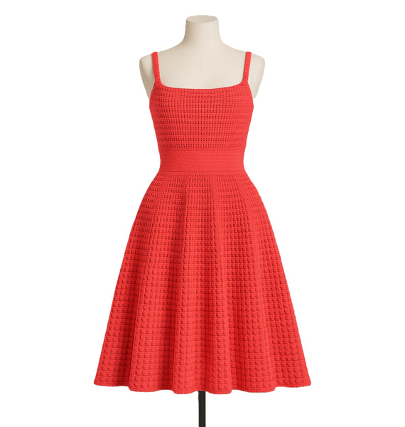Платье • Christian Dior • Коралловый