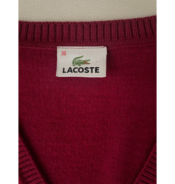 Джемпер • Lacoste • Красный