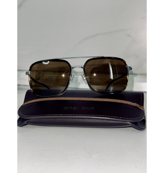 Очки • Giorgio Armani • Коричневый