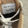 Кроссовки • Burberry • Бежевый