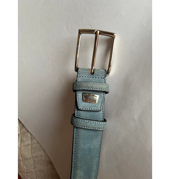 Ремень • Santoni • Голубой