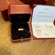 Кольцо • Cartier • Золотой