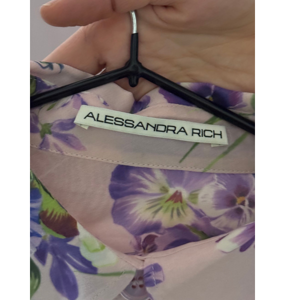 Платье • Alessandra Rich • Фиолетовый