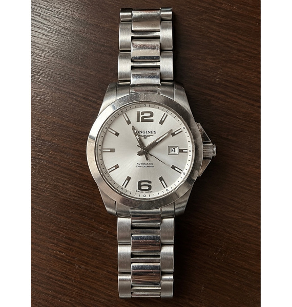 Часы • Longines • Серебряный