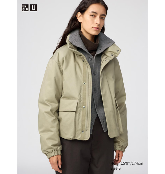 Куртка • UNIQLO • Бежевый