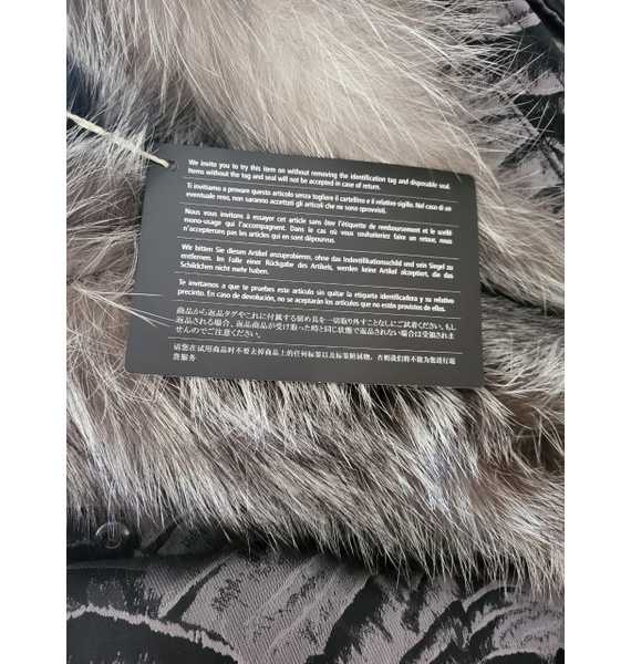 Шуба • Moncler • Серый