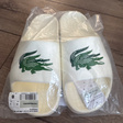 Шлепанцы • Lacoste • Белый