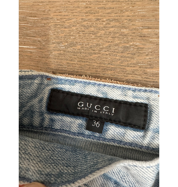 Джинсы • Gucci • Голубой
