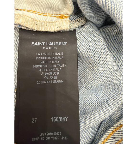 Джинсы • Saint Laurent • Голубой