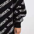 Пуловер • VETEMENTS • Черный
