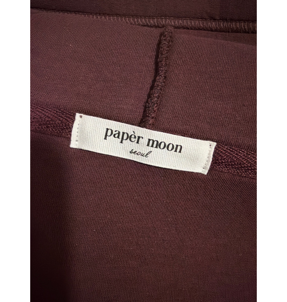 Худи • paper moon • Бордовый