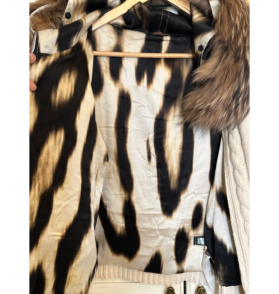 Бомбер • Roberto Cavalli • Бежевый