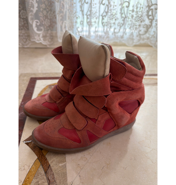 Кеды • Isabel Marant • Коралловый