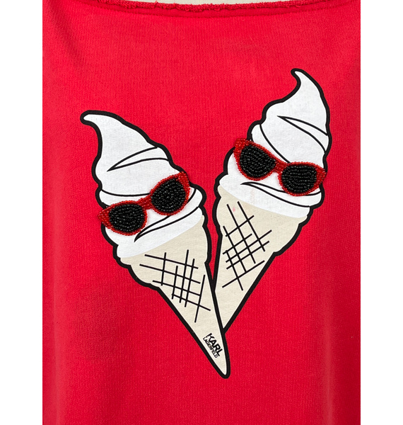 Свитшот • Karl Lagerfeld • Красный