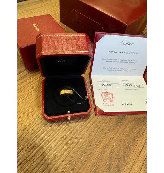 Кольцо • Cartier • Золотой