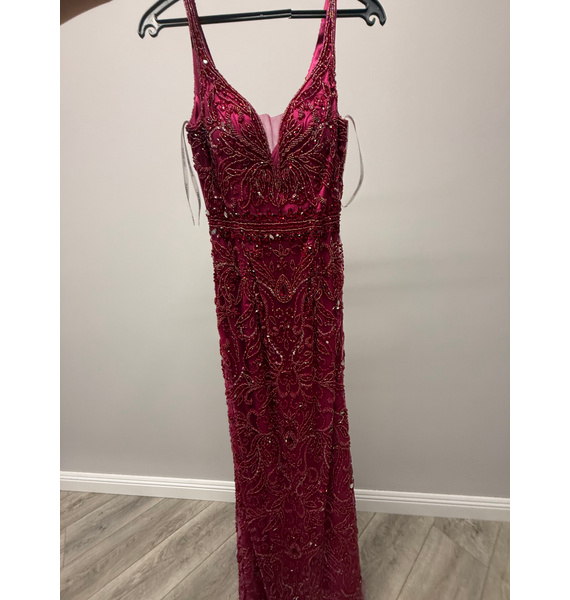 Платье • SHERRI HILL • Бордовый