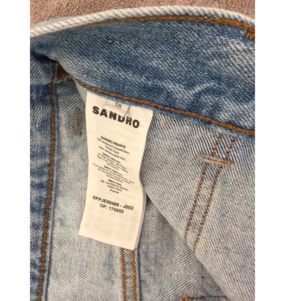 Джинсы • SANDRO • Голубой