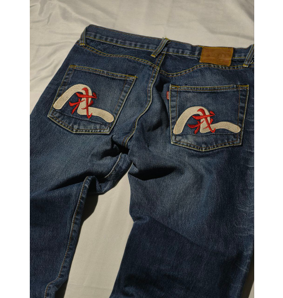 Джинсы • EVISU • Синий