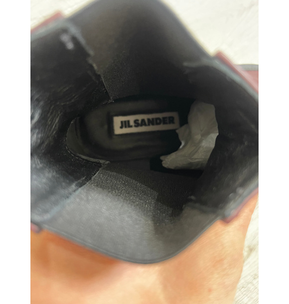 Ботинки • Jil Sander • Бордовый