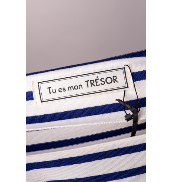 Футболка • Tu es mon Tresor • Синий