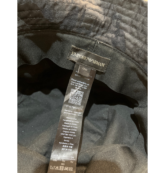 Панама • Emporio Armani • Черный
