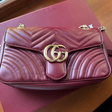 Сумка • Gucci • Бордовый
