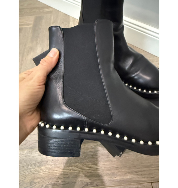 Ботинки • Stuart Weitzman • Черный