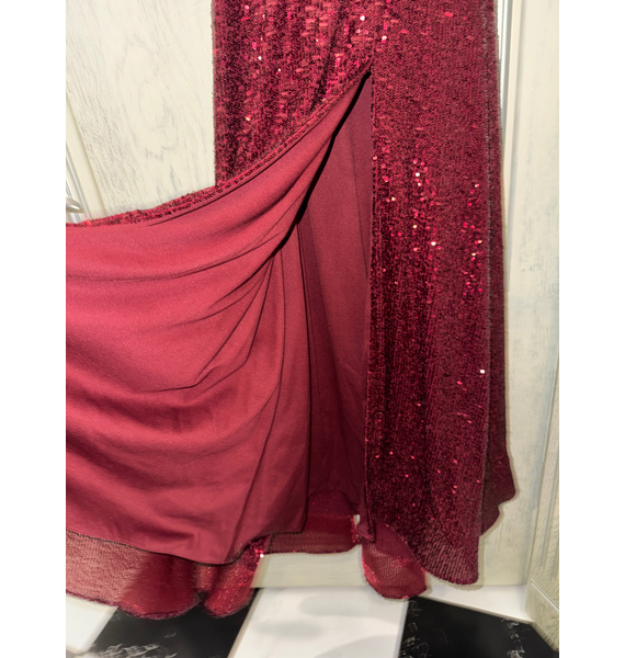 Платье • SHERRI HILL • Бордовый