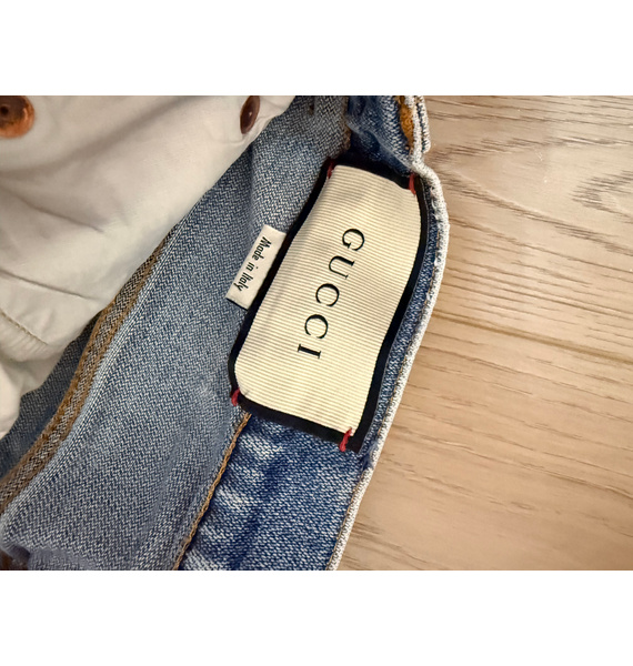 Джинсы • Gucci • Голубой