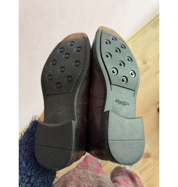 Сапоги • Santoni • Коричневый