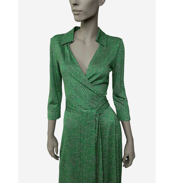 Платье • DVF Diane von Furstenberg • Зеленый
