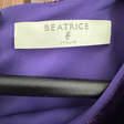 Платье • Beatrice Di Borbone Vintage • Фиолетовый