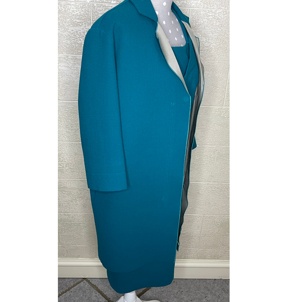 Платье • Roland Mouret • Бирюзовый