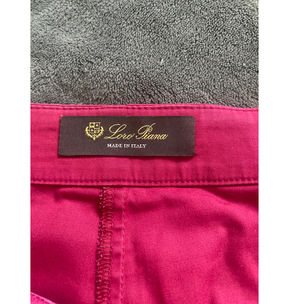Шорты • Loro Piana • Бордовый
