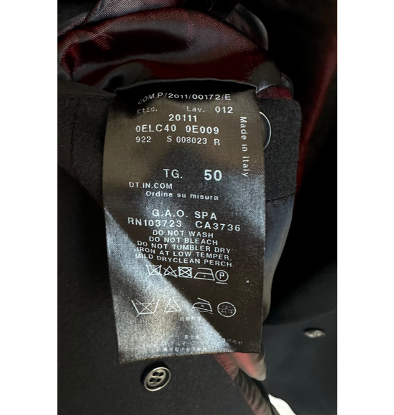 Пальто • Giorgio Armani • Черный