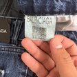 Джинсы • Balenciaga • Голубой
