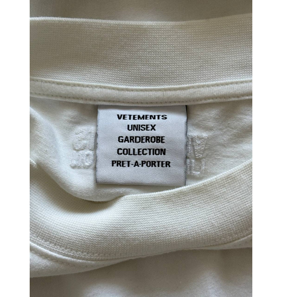 Футболка • VETEMENTS • Белый