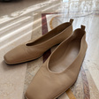 Балетки • Massimo Dutti • Бежевый