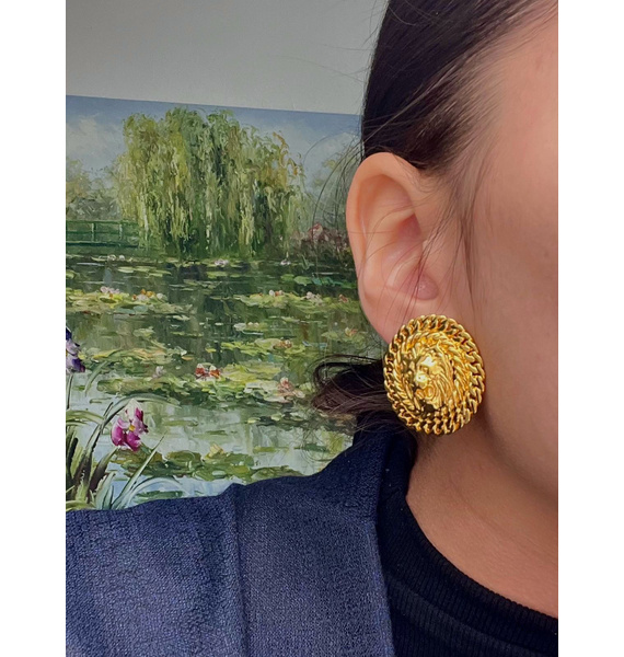 Клипсы • Anne Klein • Золотой