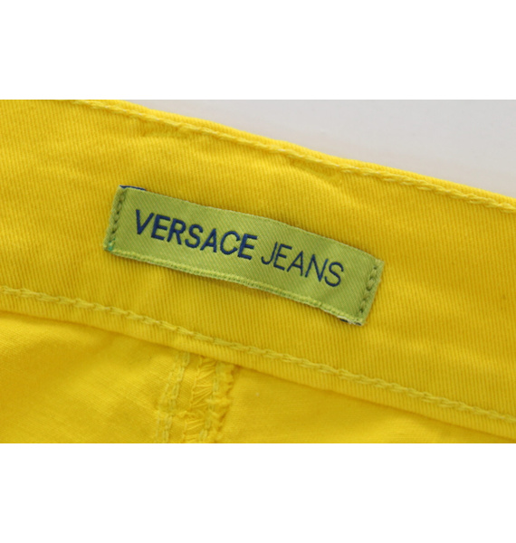 Джинсы • Versace • Желтый