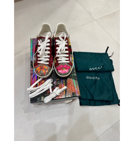 Кеды • Gucci • Коричневый