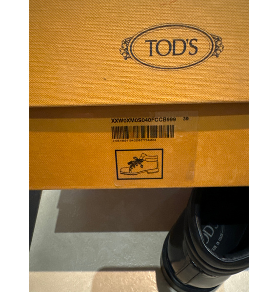 Ботинки • Tod's • Черный